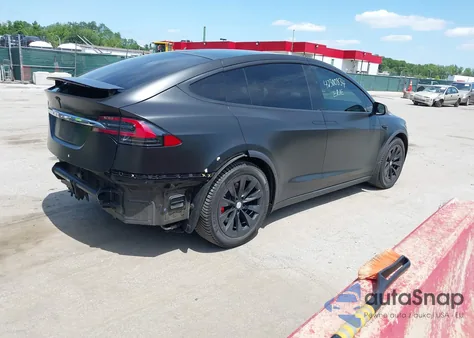 2018 Tesla Model X 100D/75D/P100D from USA, damaged, VIN 5YJXCAE20JF142289